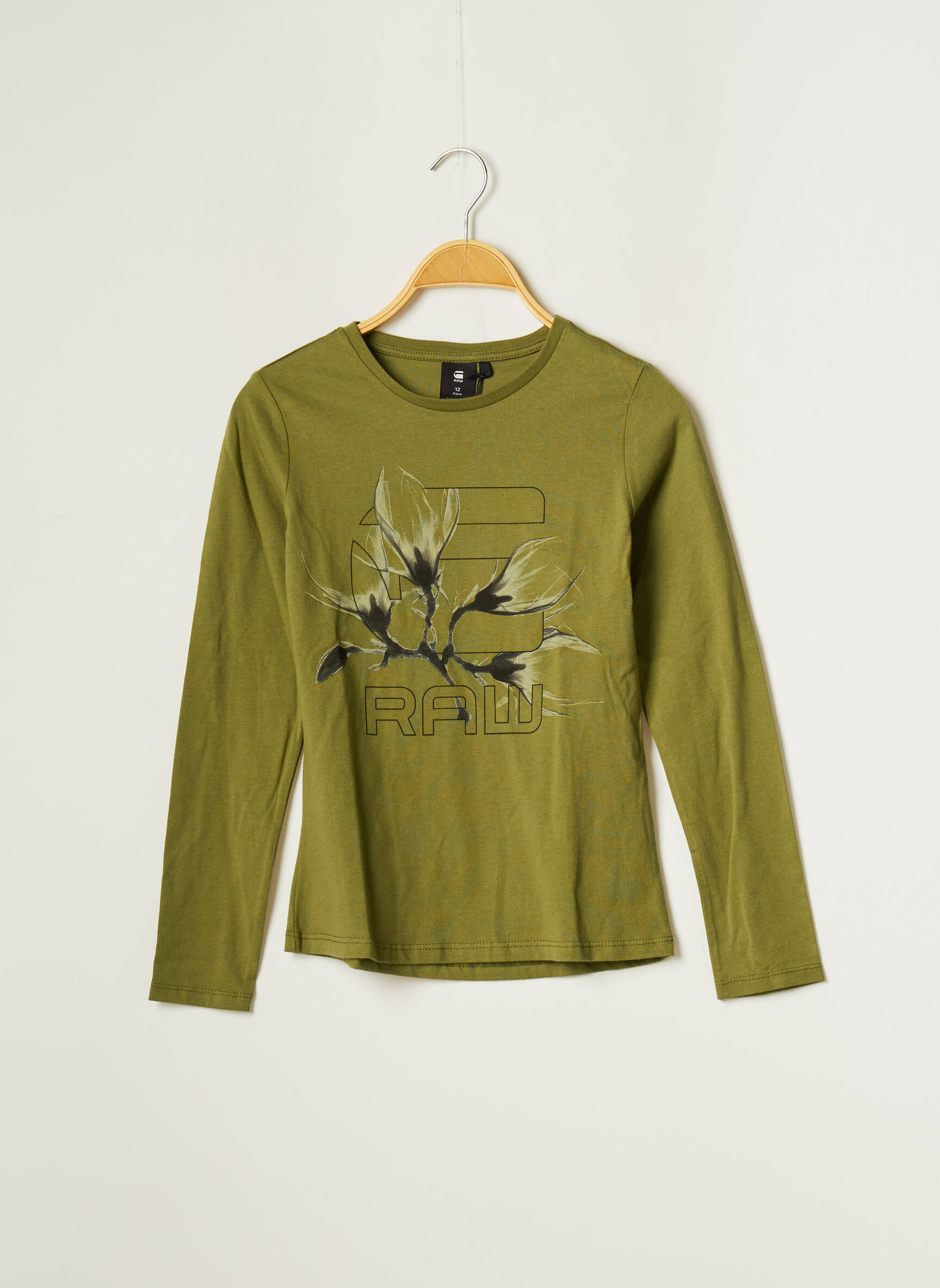 G Star Tshirts Fille couleur vert