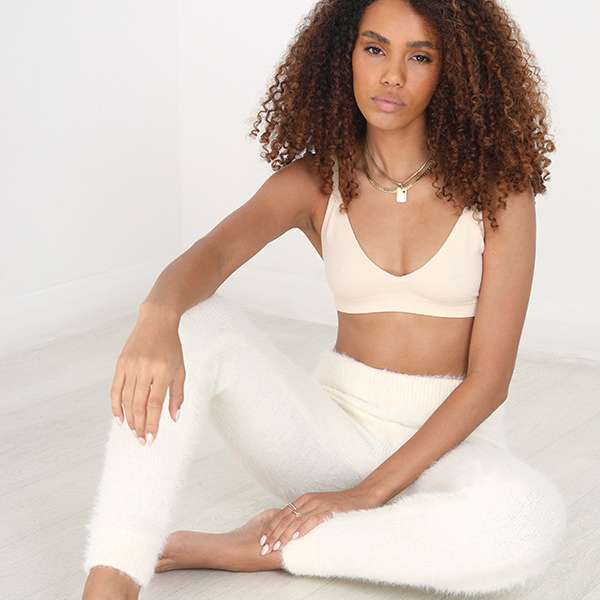 BRAVE SOUL Barony Slim Leg Damen Strickhose LKTR-286BARONYA