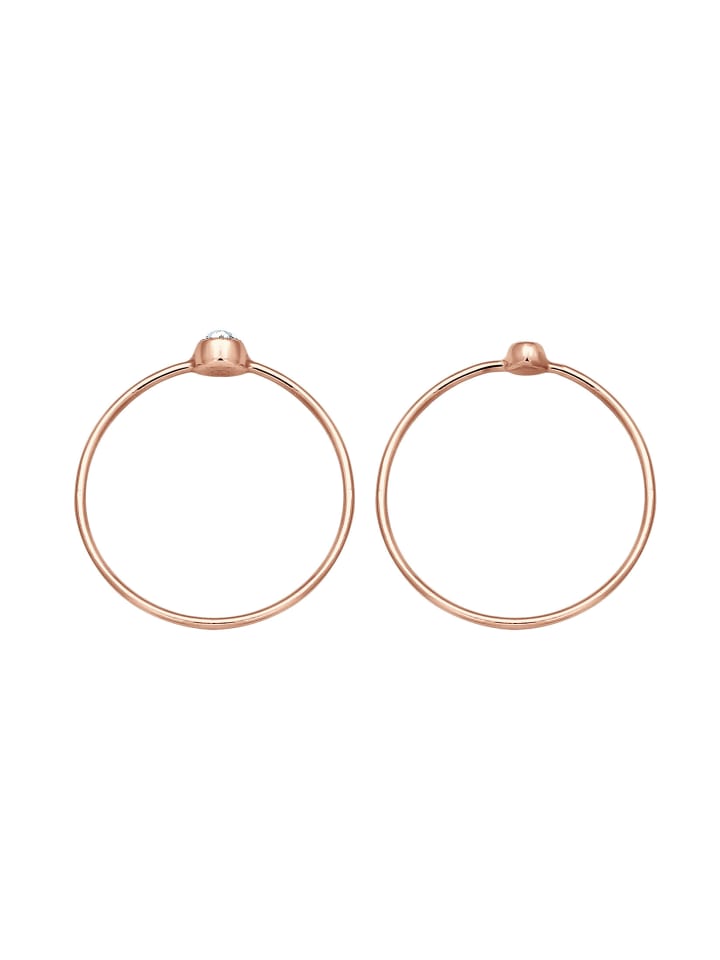 Elli Ring 925 Sterling Silber Ring Set in Rosegold günstig kaufen