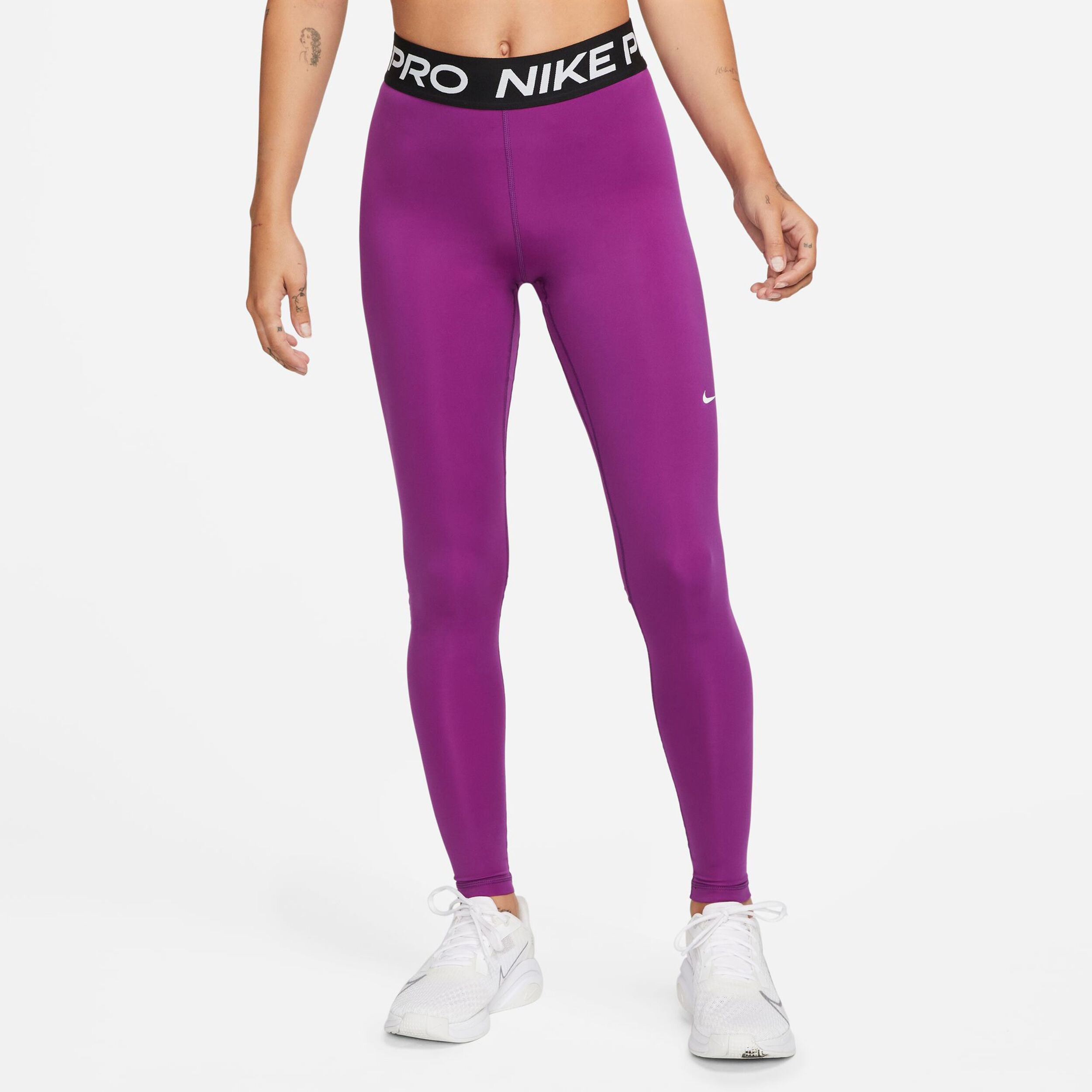 Pro Tight Damen - Berry, Schwarz