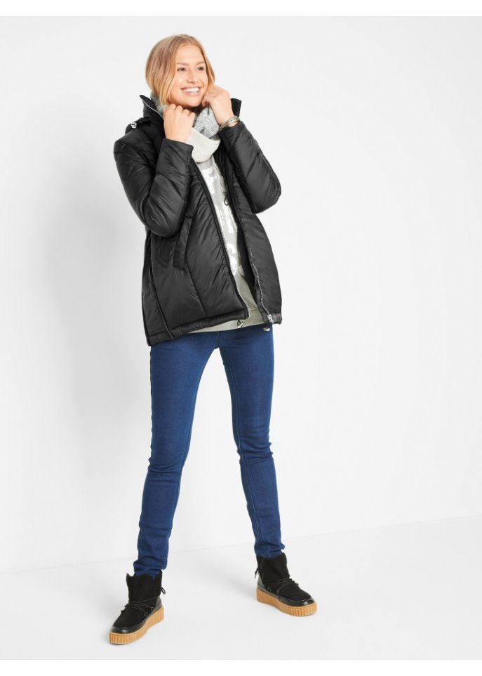 Stepp-Umstandsjacke / Tragejacke