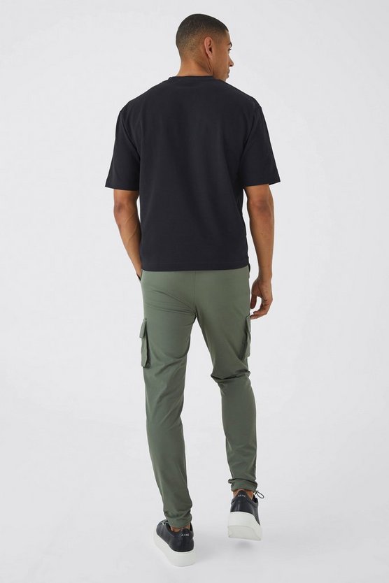 Elastische leichte Stretch Skinny Cargo-Hose