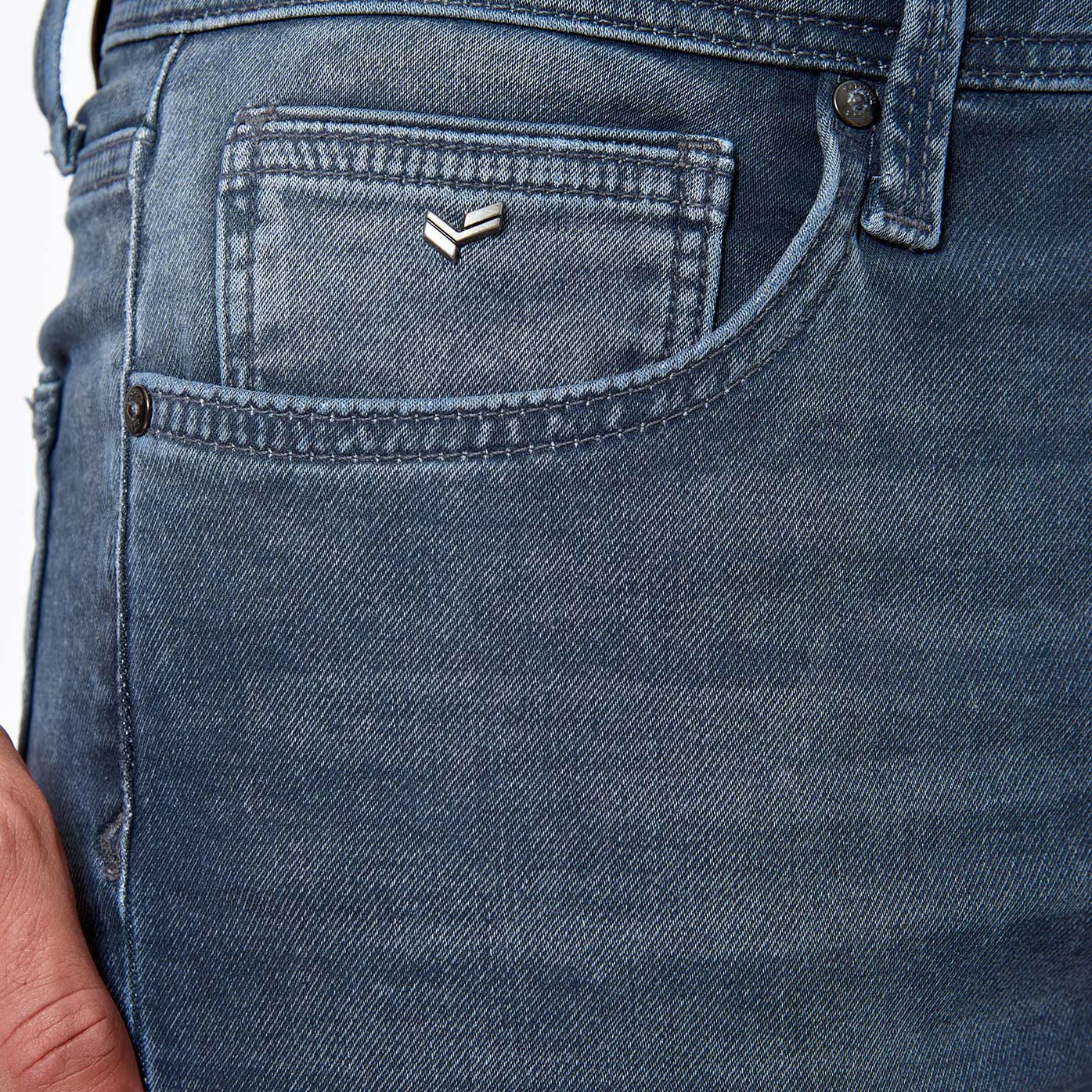 DAXKO  Jean slim gris Homme