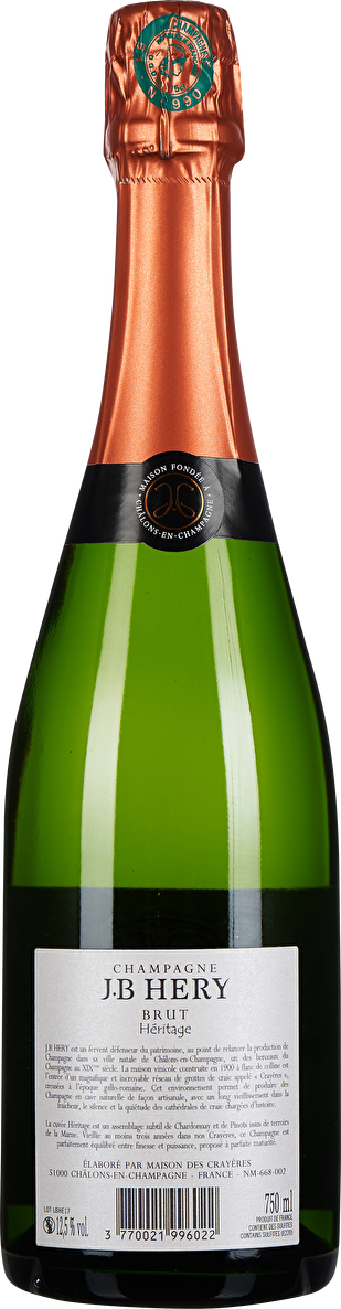 J.B Hery Champagne Brut Héritage