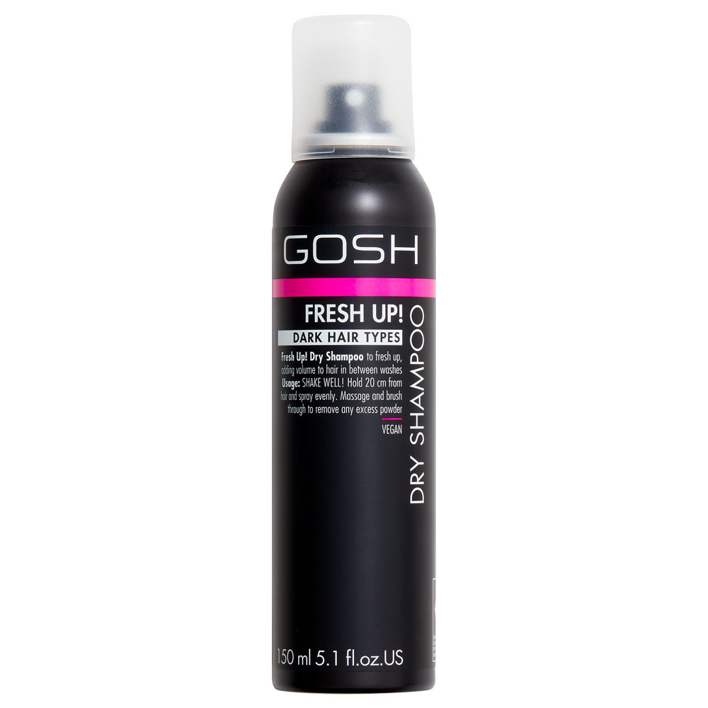 gosh copenhagen Fresh Up! Dry Shampoo for Dark hair Shampooing sec pour cheveux gras, ternes, Cheveux Foncés