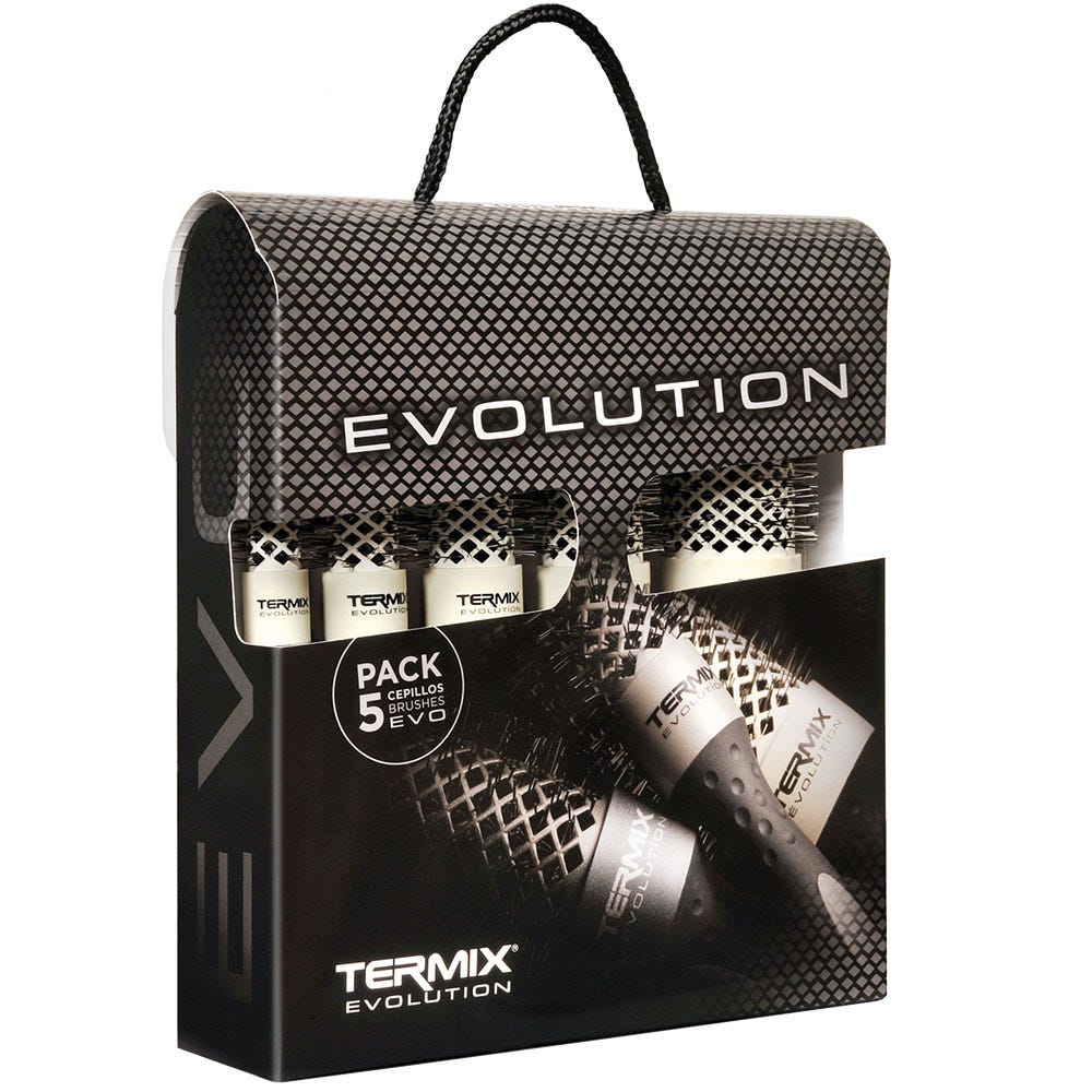 Termix Evolution Soft 5er-Pack Rundbürsten TX1024