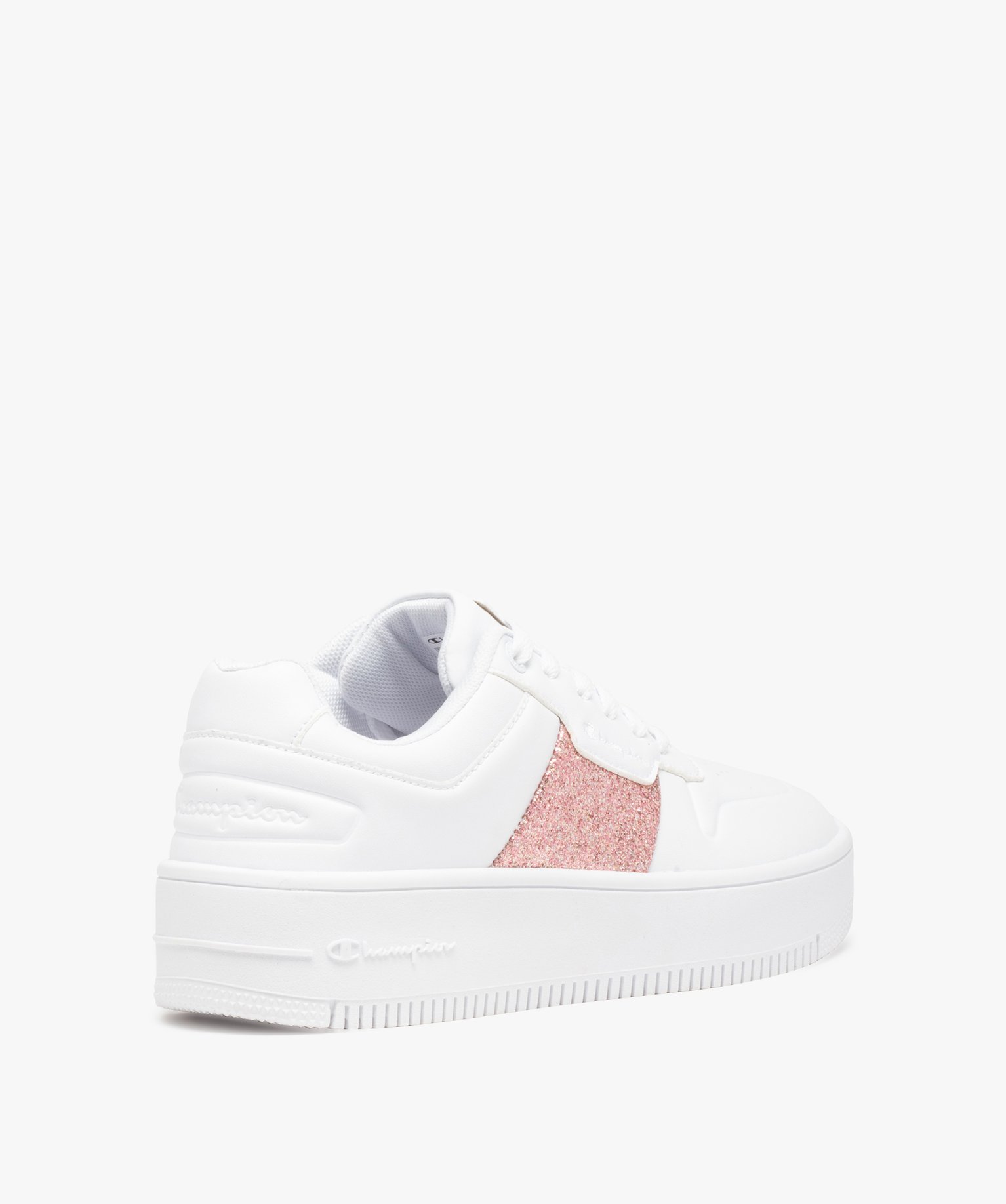 Baskets femme à paillettes - Champion Rebound blanc | GEMO