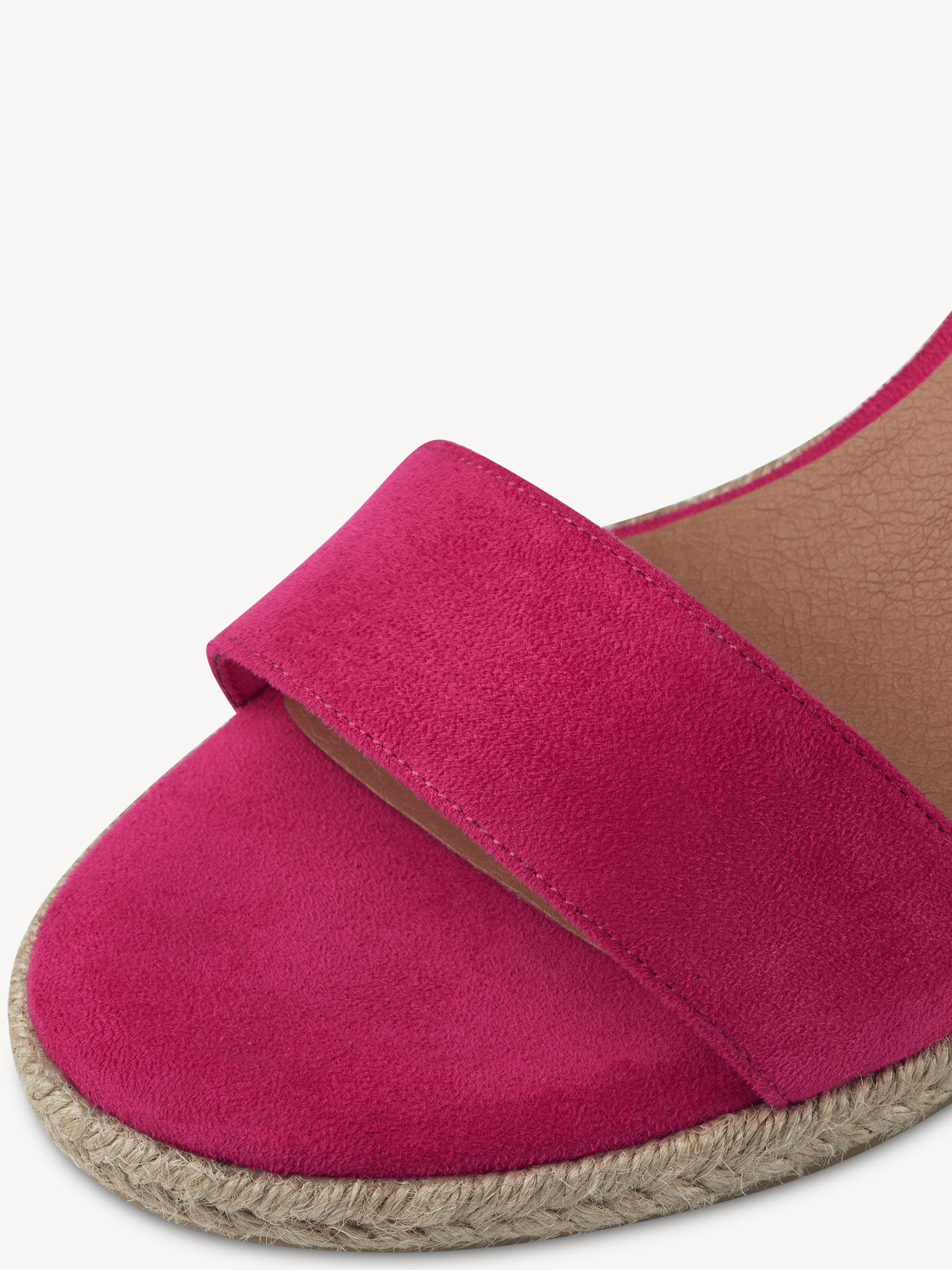 Sandale à talon - rose fuchsia