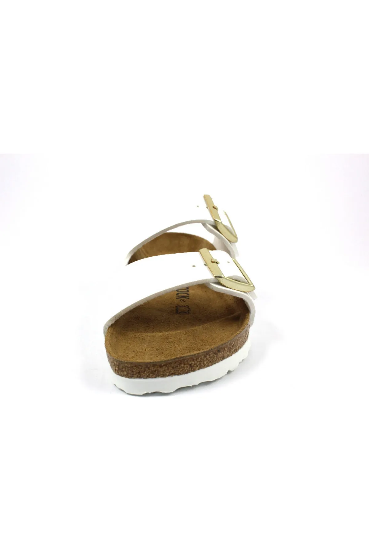 Birkenstock  Sandalette - Weiß - Flacher Absatz