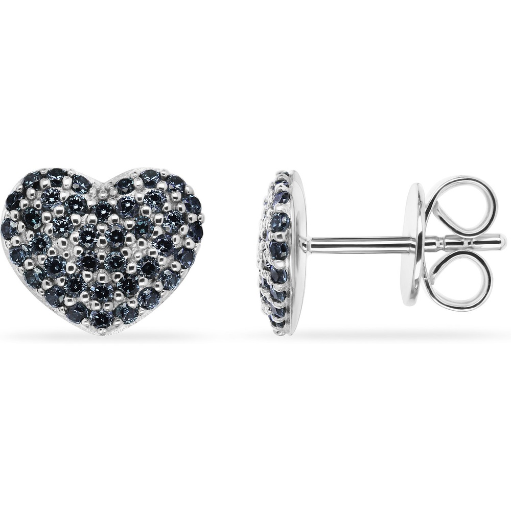 Jette Boucles d'oreilles à fermoir à poussette 925 Argent Boucles d'oreilles