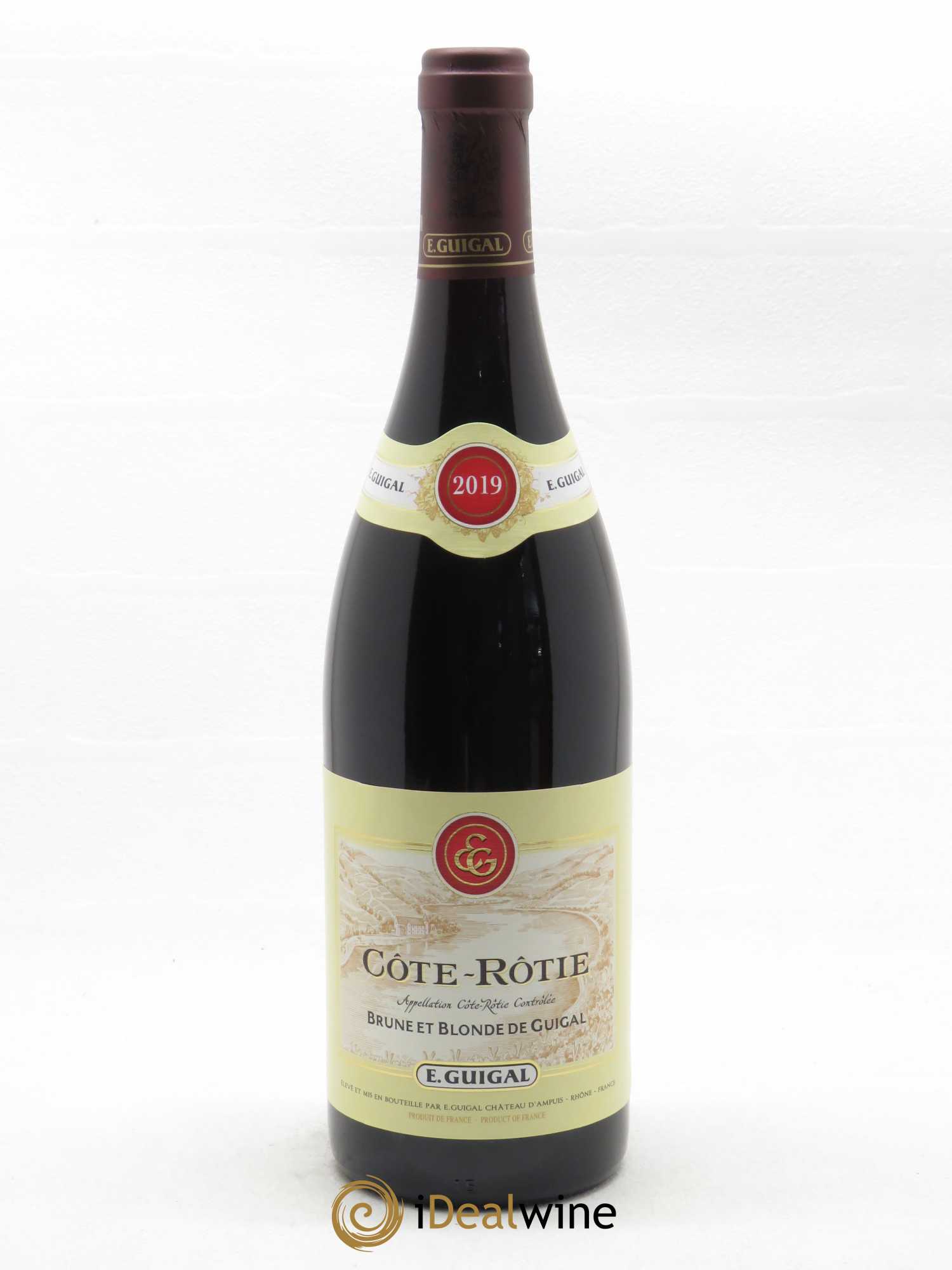 Côte-Rôtie Côtes Brune et Blonde Guigal  2019 - Lot de 1 Bouteille