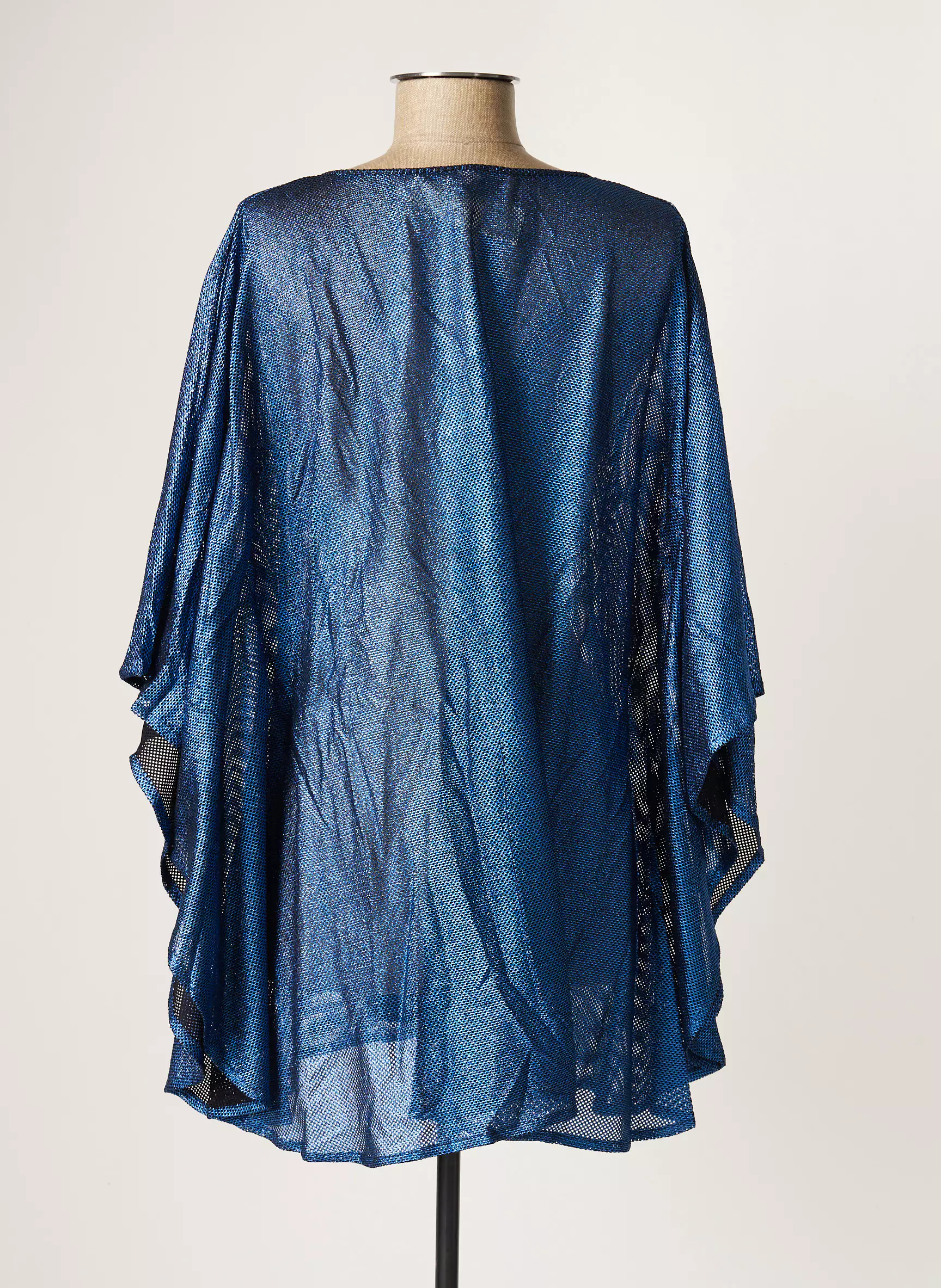 Vanity Fair Ponchos Femme couleur bleu