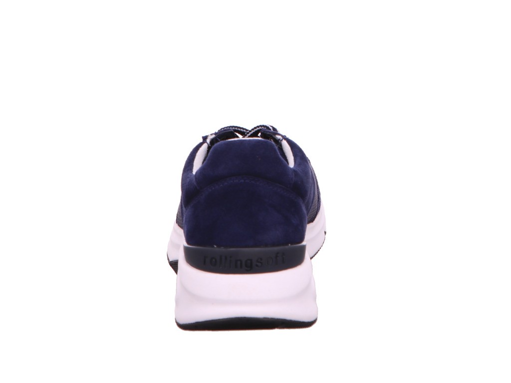 GABOR Freizeit Schnürer blau rollingsoft by Gabor Sneaker low 46.897.