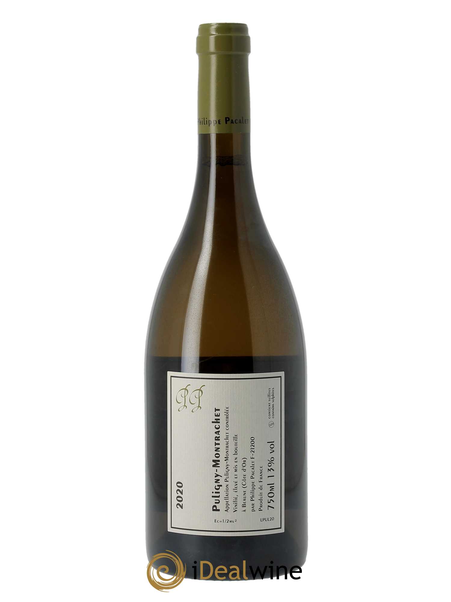 Puligny-Montrachet Philippe Pacalet  2020 - Lot de 1 Bouteille