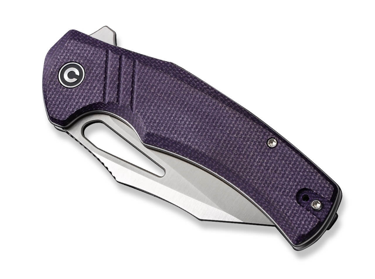 BullTusk Micarta Purple