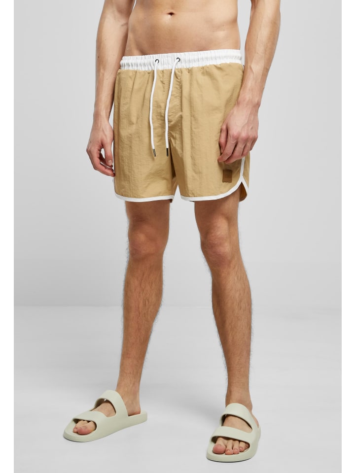 Urban Classics Urban Classics Badeshorts in white/unionbeige günstig kaufen