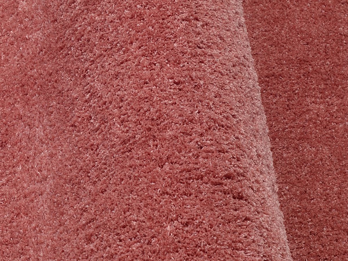 Hochflorteppich Soft Fun Rot 120 x 170 cm