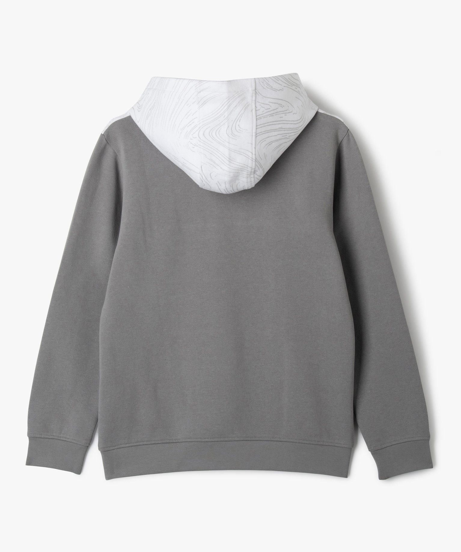 Sweat à capuche tricolore Garçon multicolore | GEMO