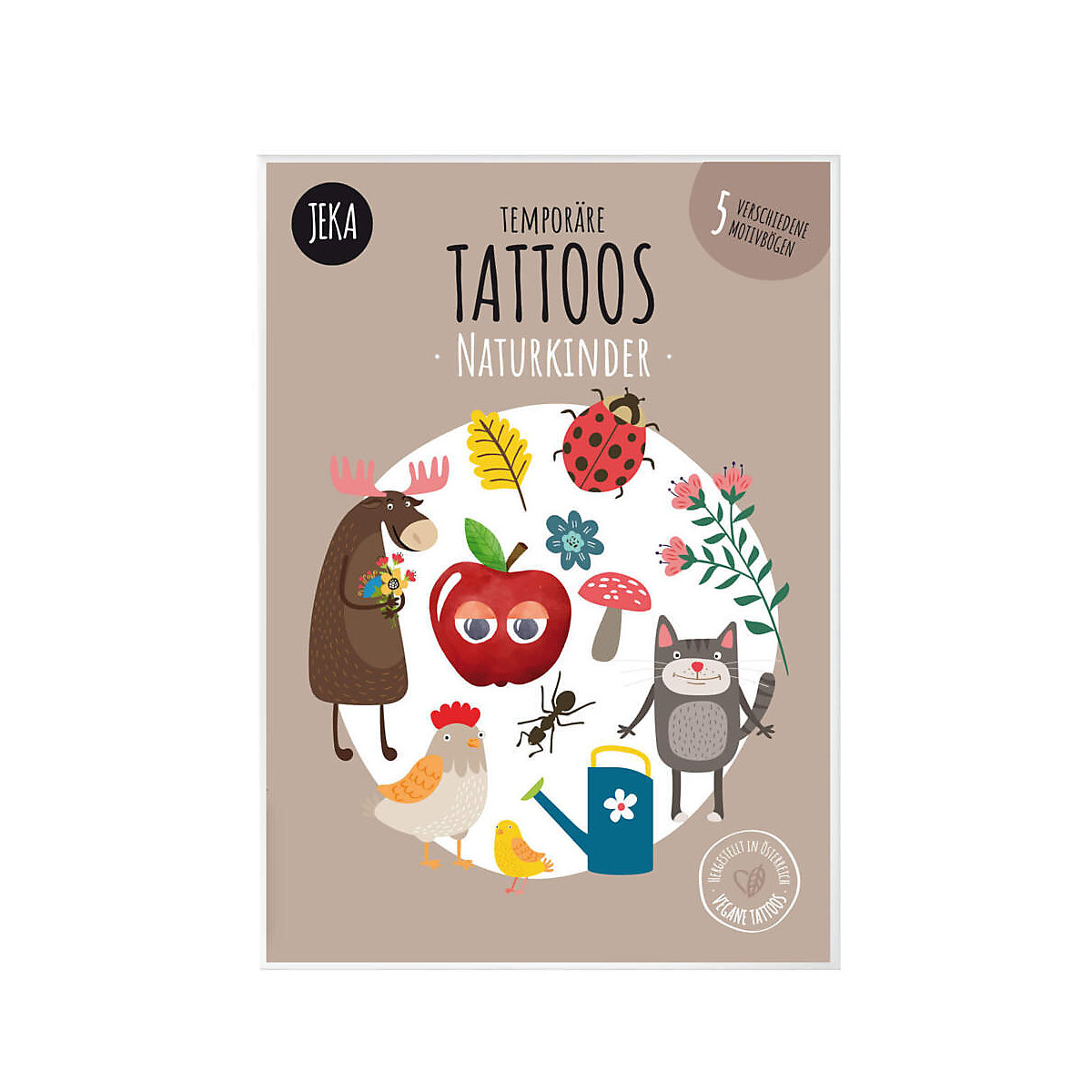Temporäre Tattoos Naturkinder