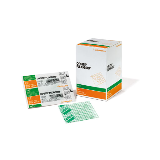 OPSITE Flexigrid transp.Wundverb.6x7 cm steril  100 St  Folie