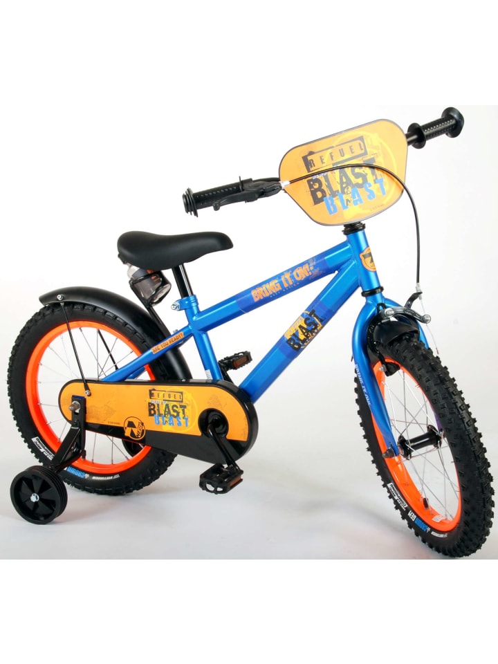 Volare Kinderfahrrad NERF Fahrrad für Jungen 16 Zoll Kinderrad in Satinblau 4 Jahre günstig kaufen onesize