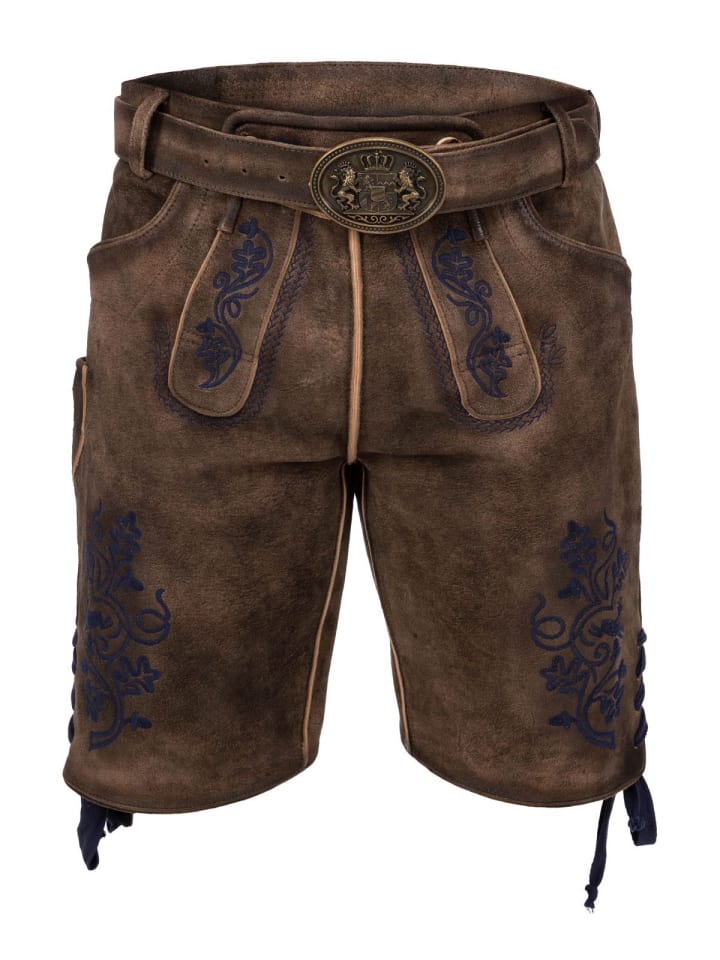 MADDOX Lederhose UTZ in braun günstig kaufen