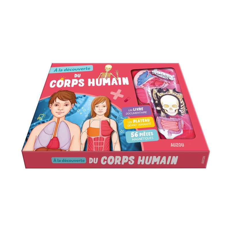 Coffret A la découverte du corps humain - Auzou
