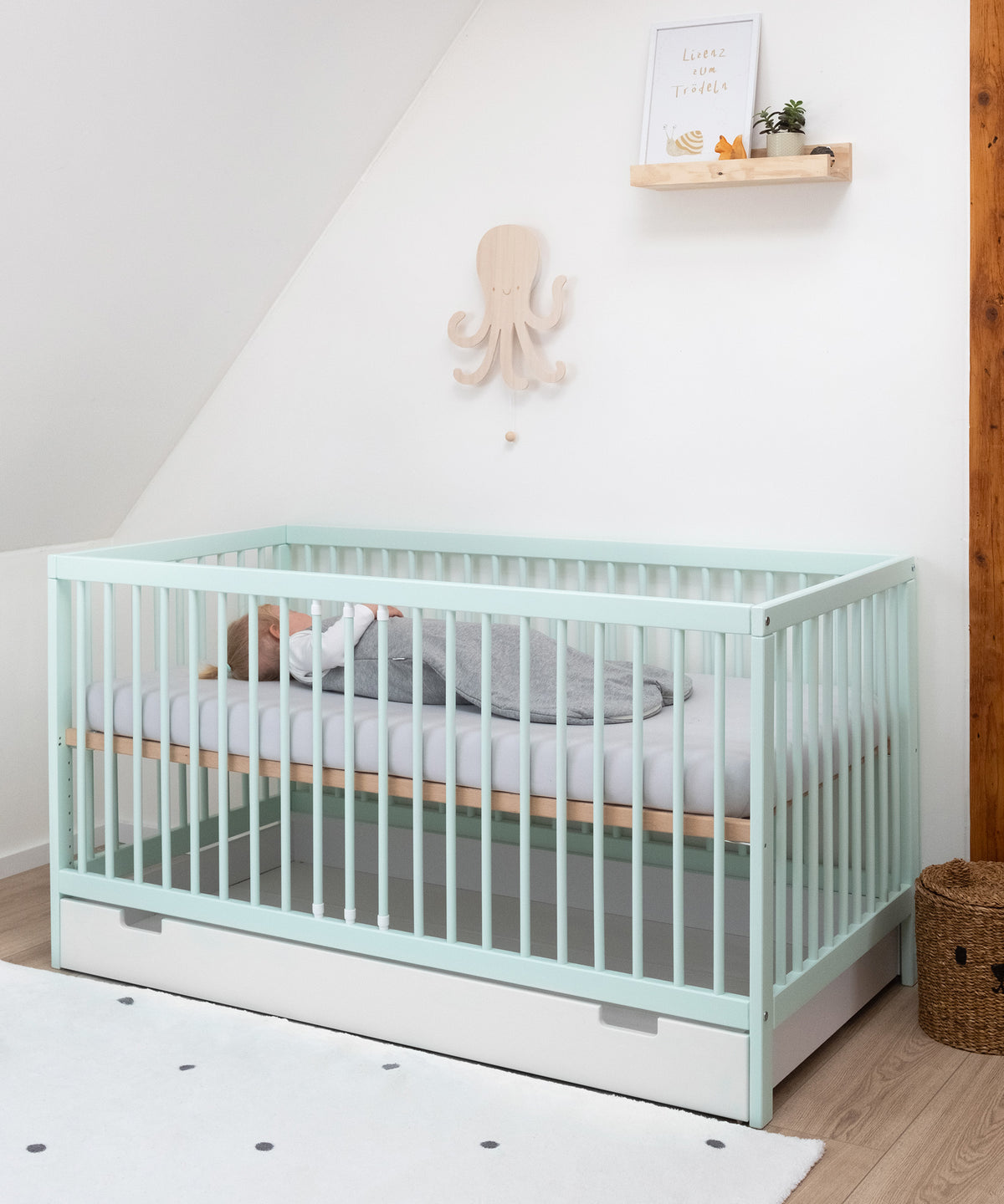 Babybett Pur Mint