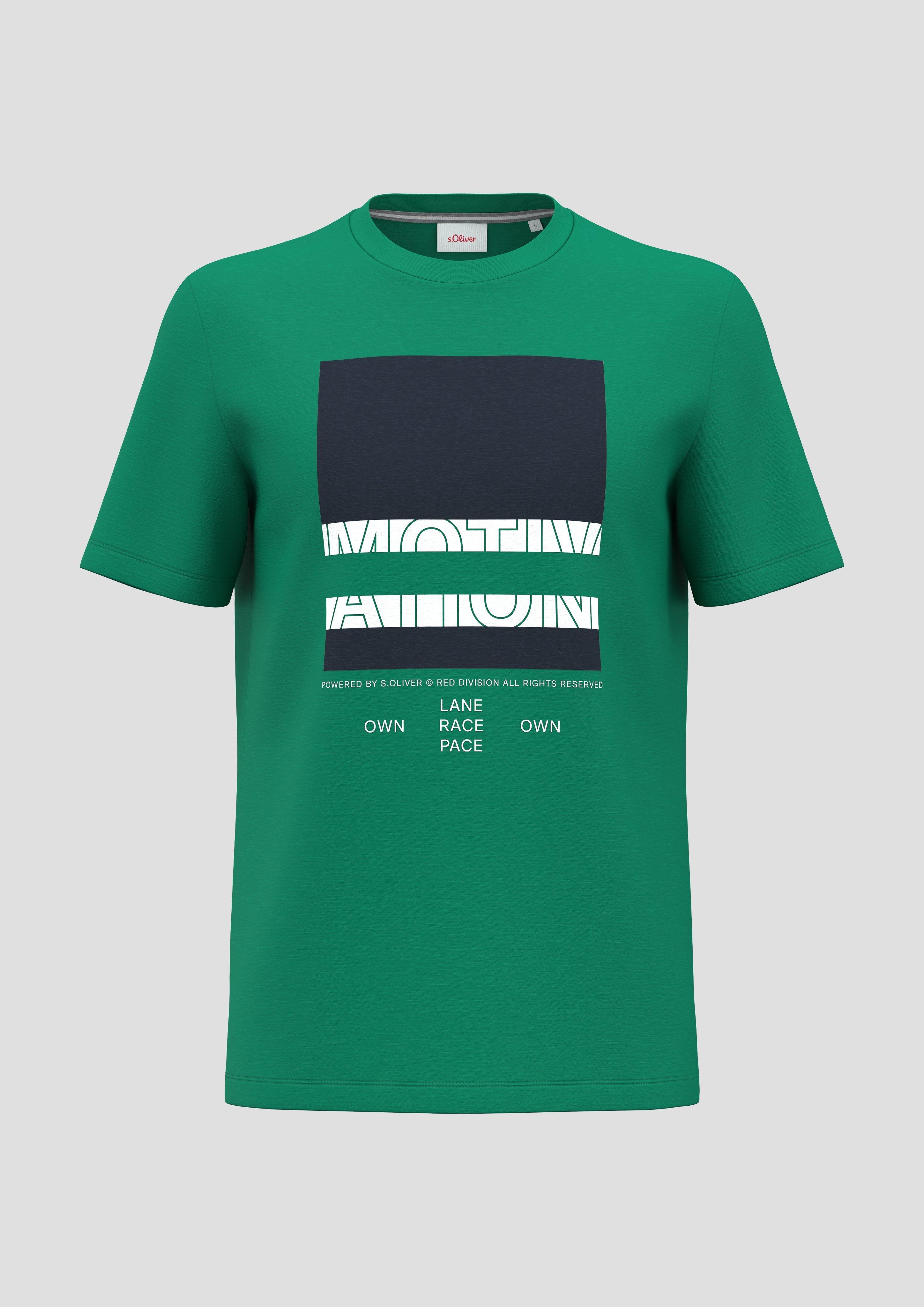 T-Shirt mit Frontprint  2141466-76D1