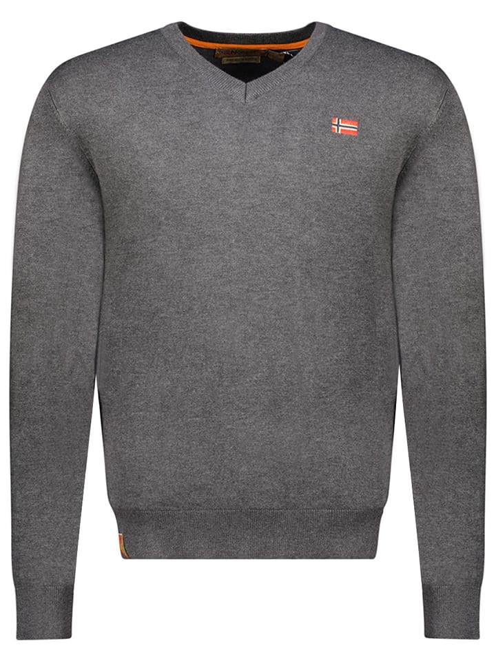 Geographical Norway Pullover in Anthrazit günstig kaufen