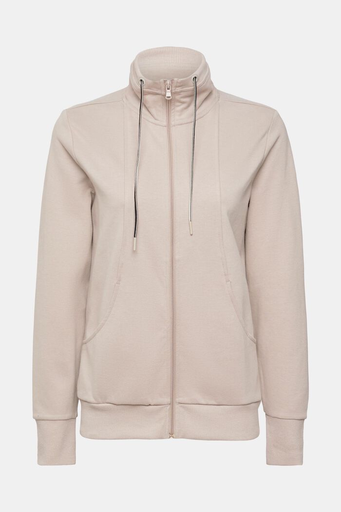 Sweatshirt mit Reißverschluss, Baumwollmix