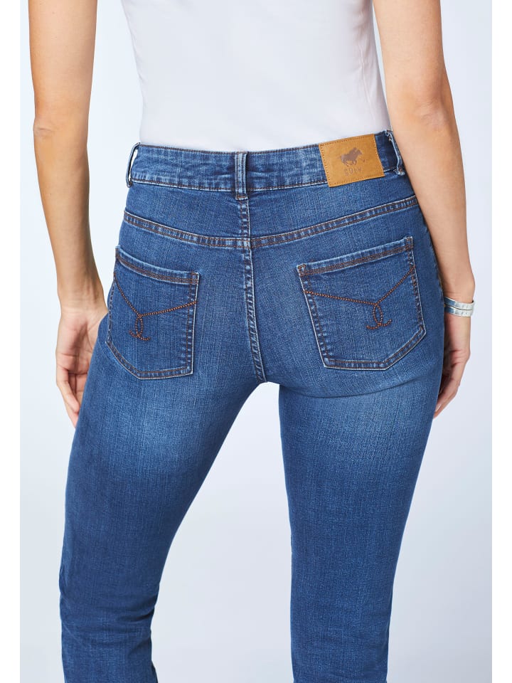 Polo Sylt Jeans in Blau günstig kaufen