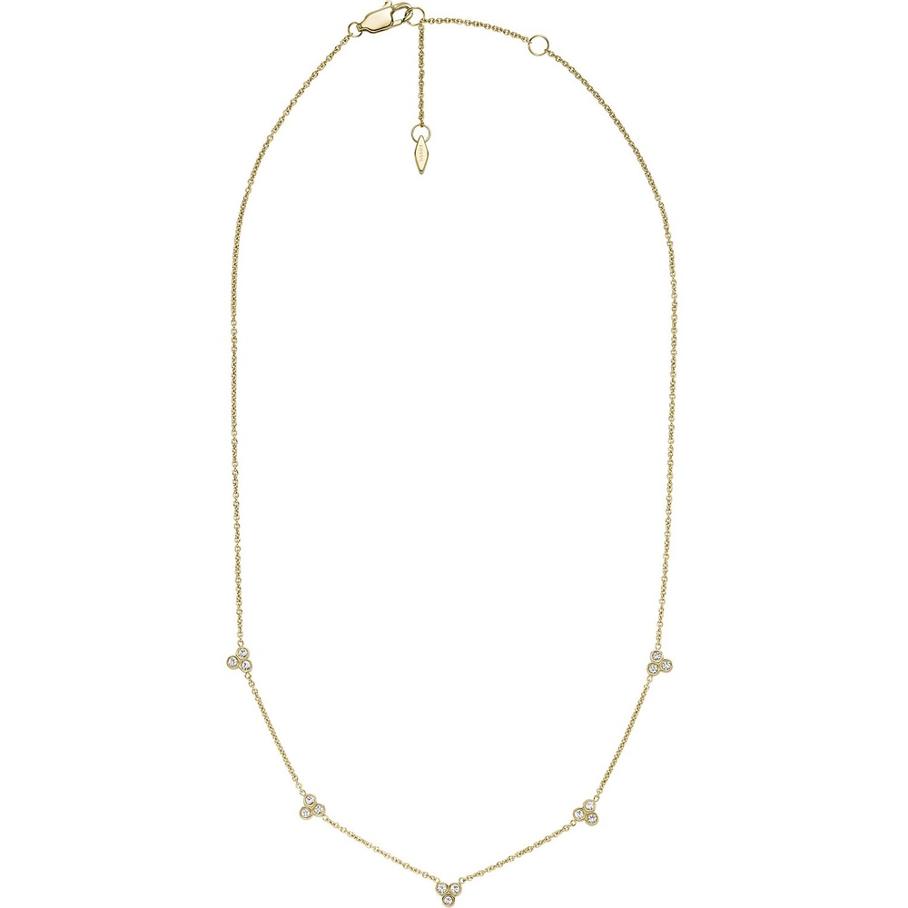 Fossil Chaînette Acier inoxydable collier
