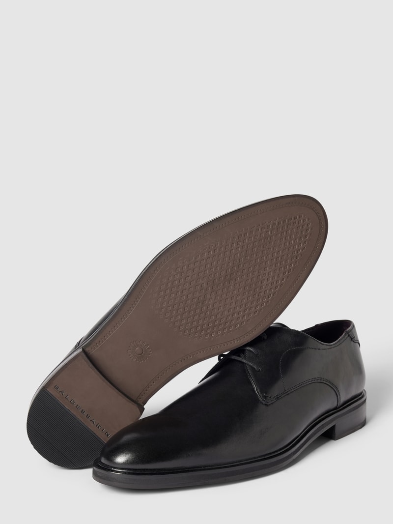 Derby-Schuhe Modell 'Samuel' in schwarz