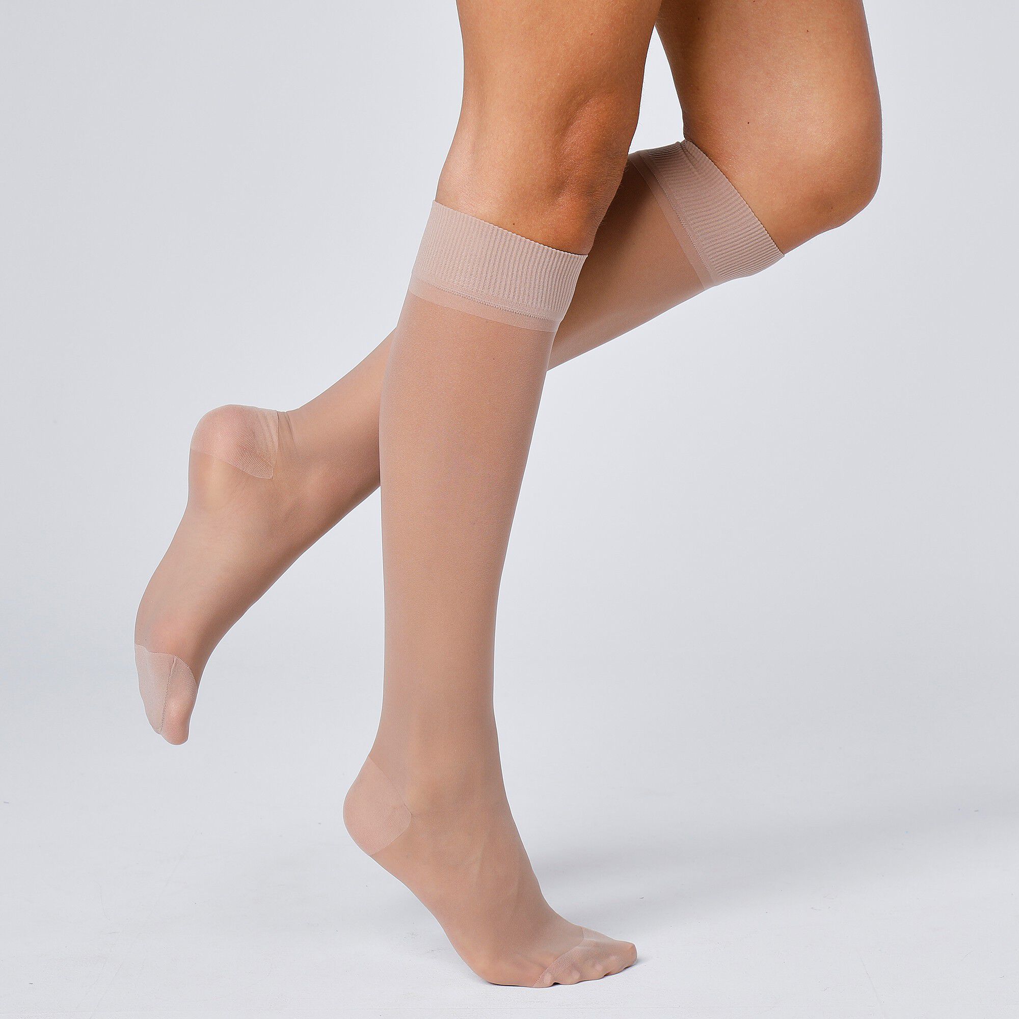 Mi-bas anti fatigue 40 deniers