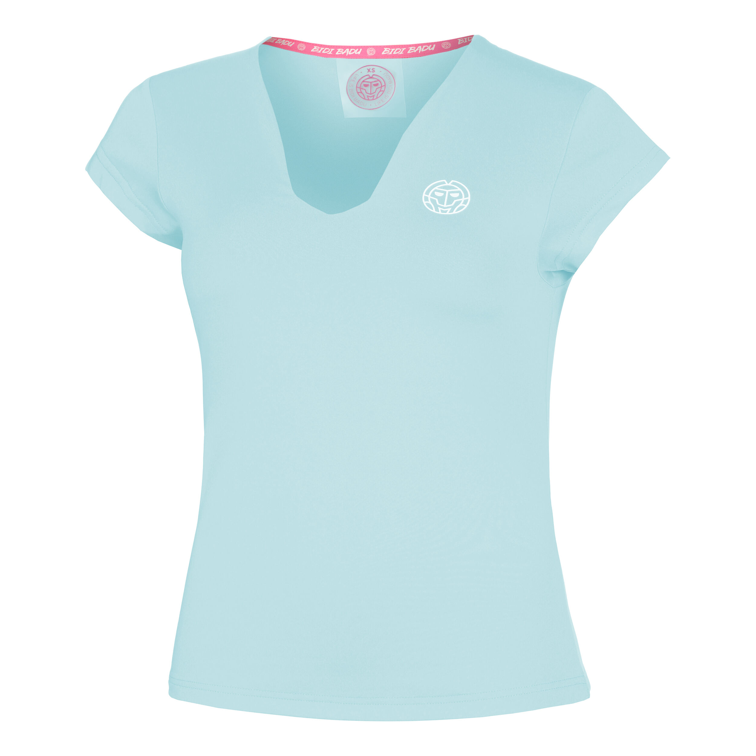 Beach Spirit V-Neck T-Shirt Damen - Türkis