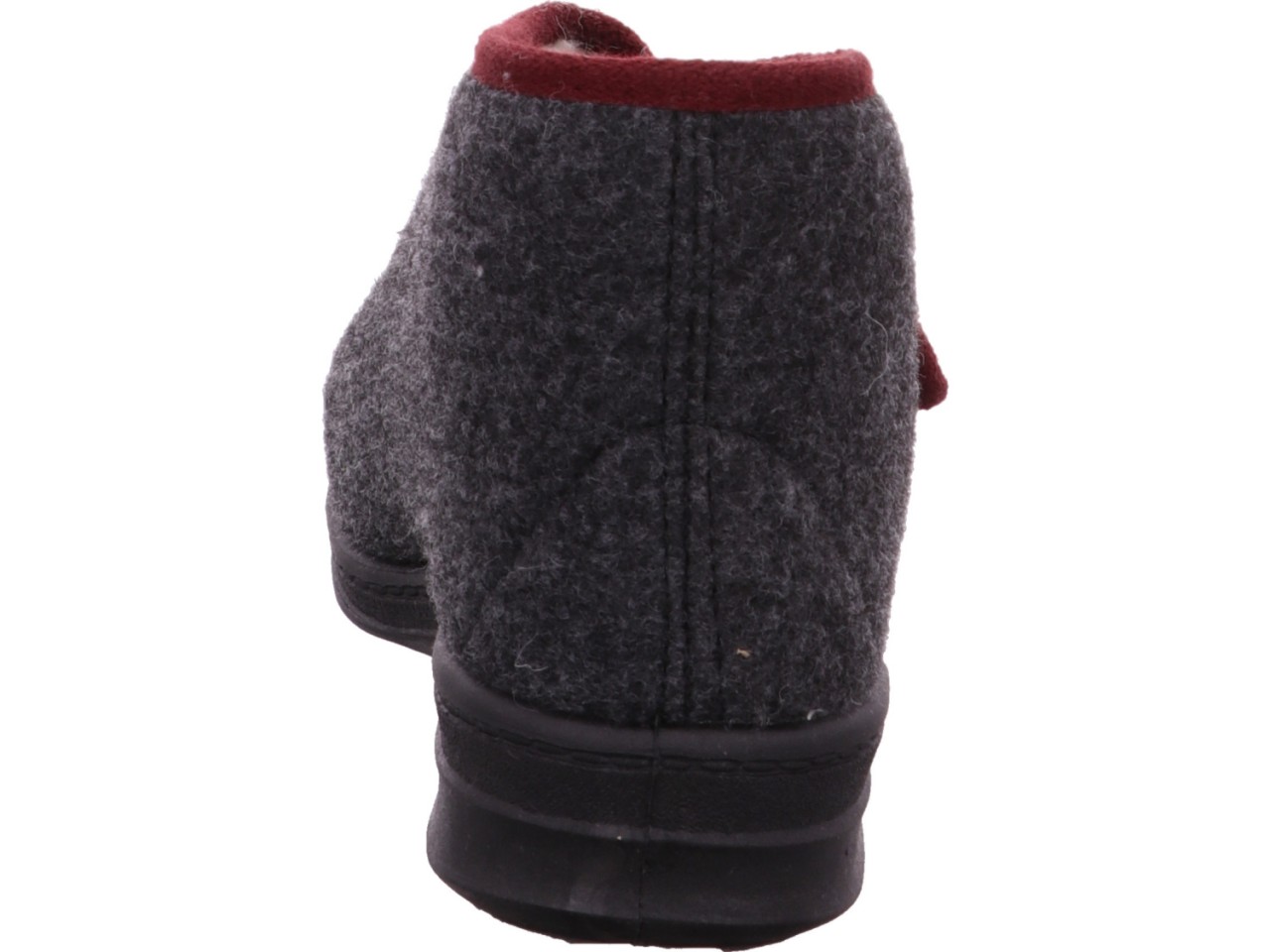 QUICK SCHUH Hausschuhe schwarz DaHaussch.h.SchaftWF