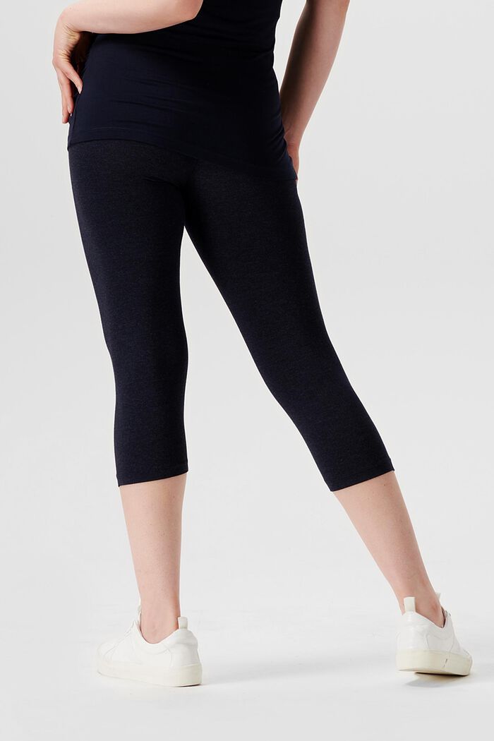 Capri-Leggings mit Überbauchbund