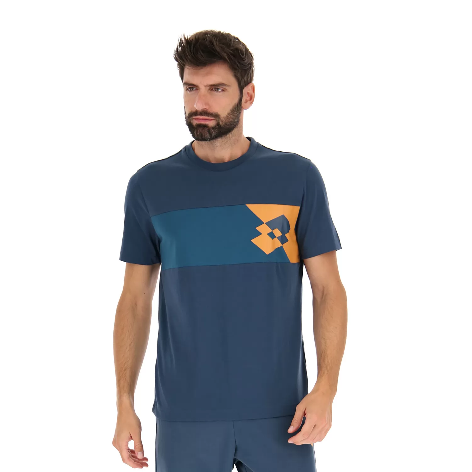 ATHLETICA PLUS II T-SHIRT 1 DJUP HYDRO/BLÅ KORALL