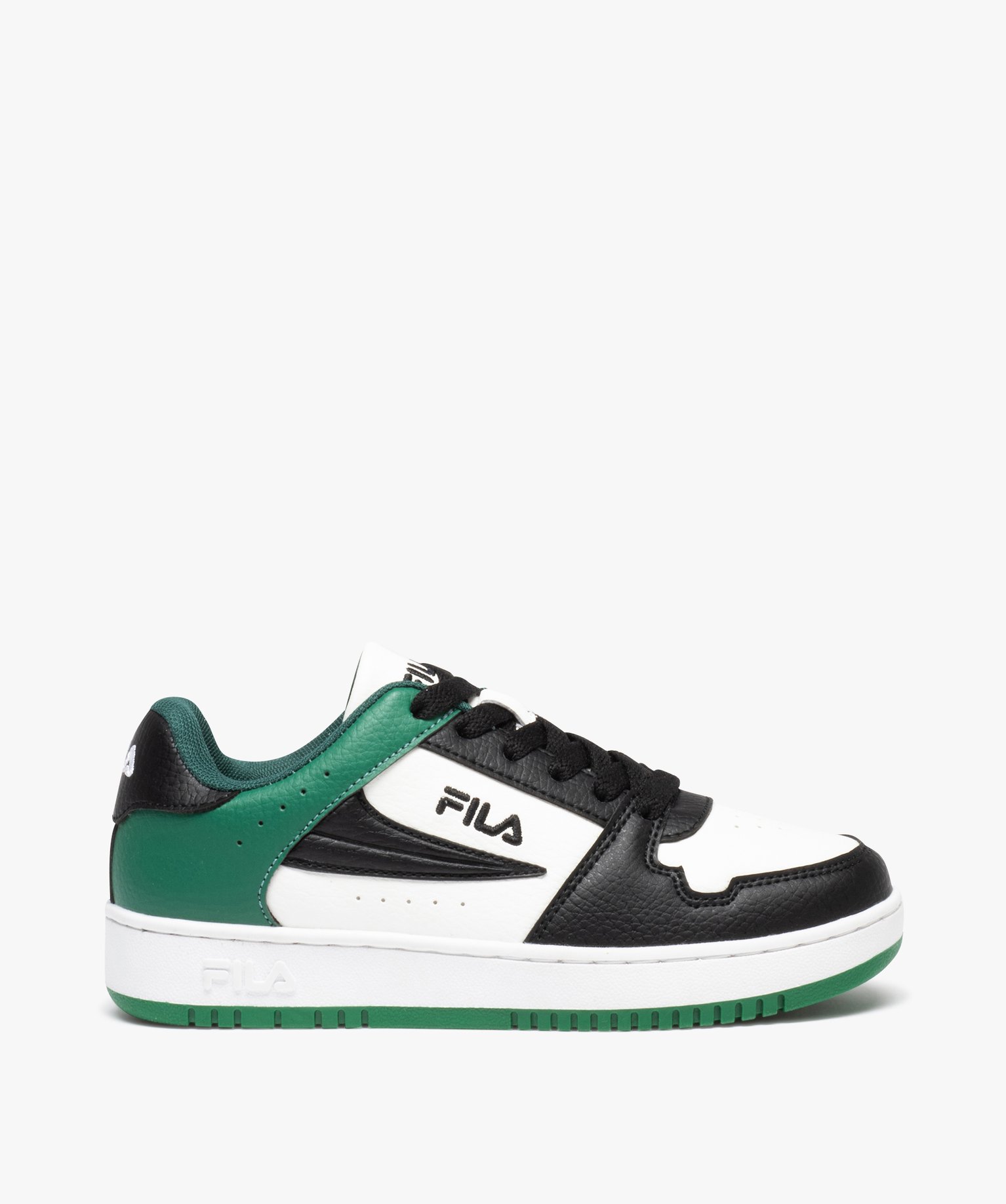 Baskets Garçon tricolore à lacets - FILA blanc | GEMO