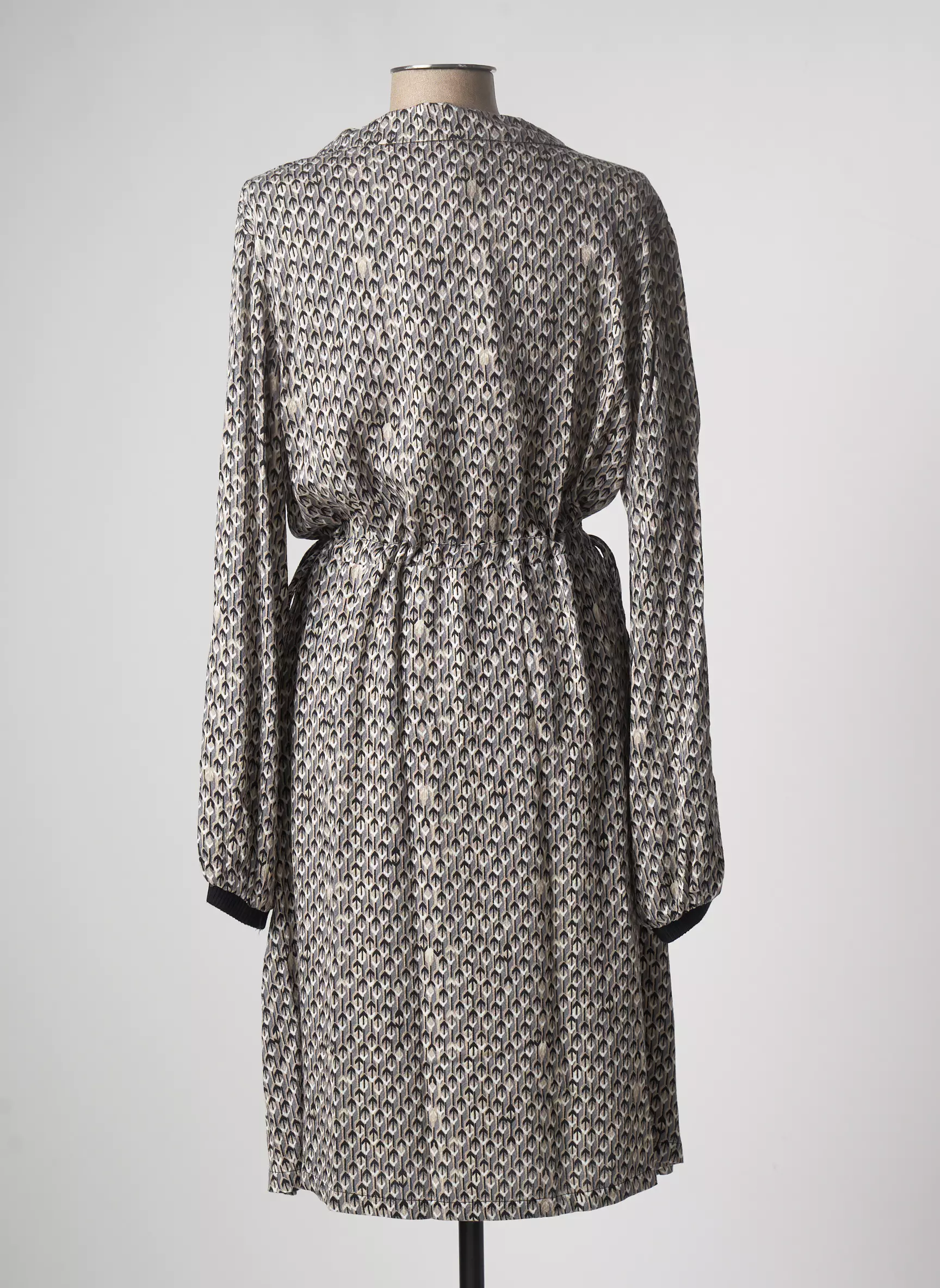 Nu Robes Mi Longues Femme couleur gris