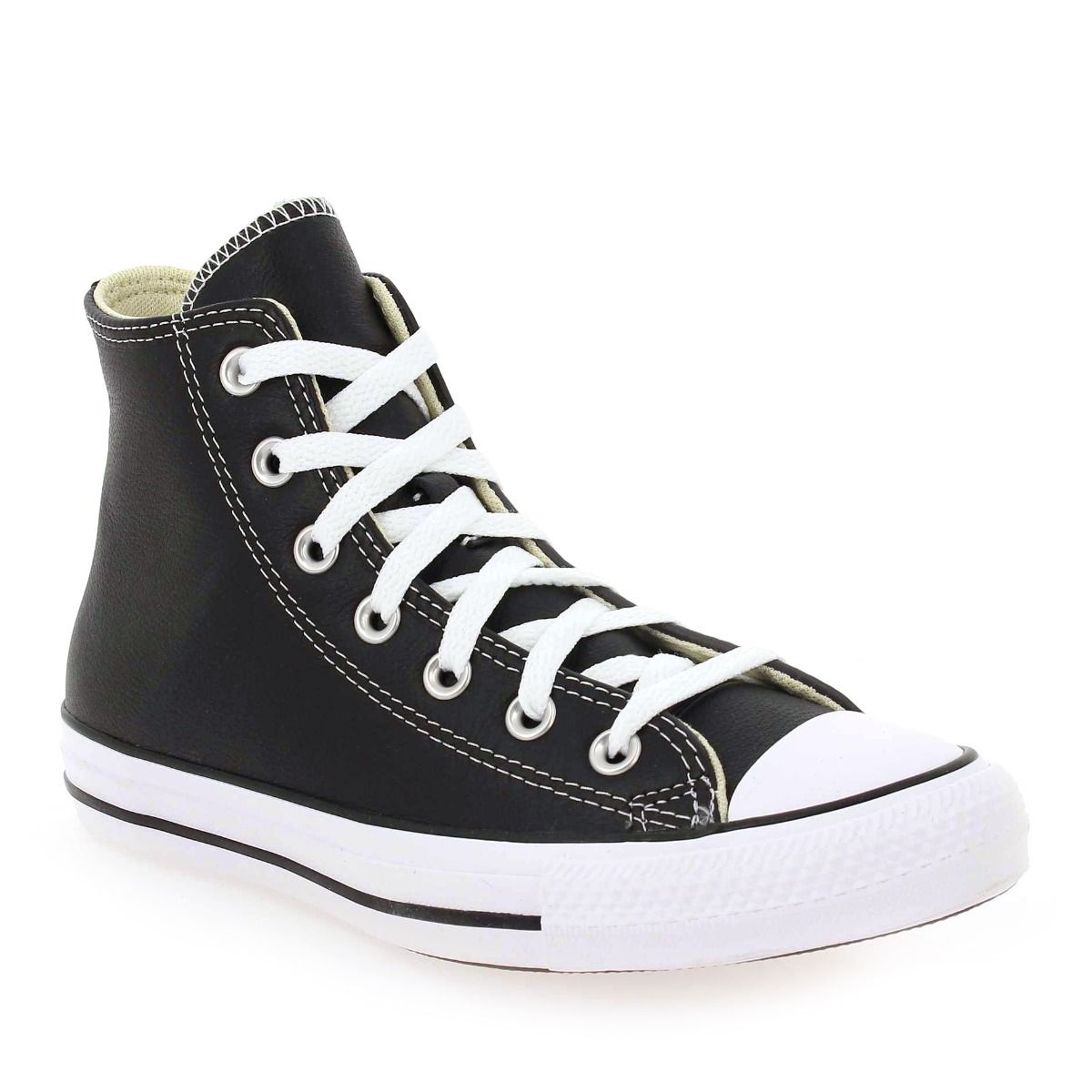 Converse  CHUCK TAYLOR HI LEATHER - Noir