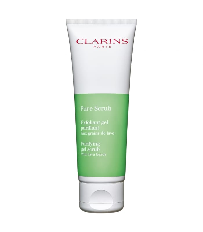 Clarins-PURE SCRUB-Exfoliant gel purifiant aux grains de lave