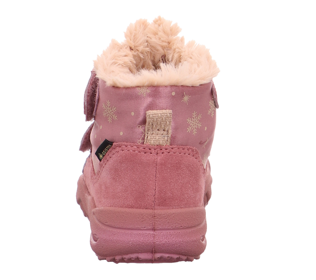 GLACIER - Rosa Boots mit Klettverschluss