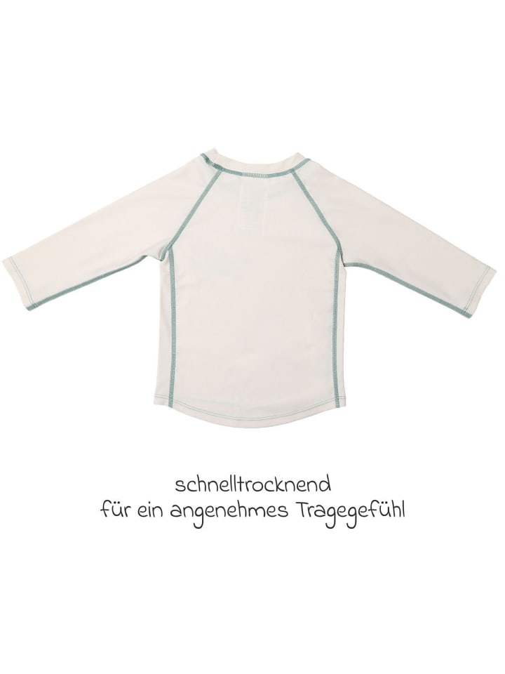 LaLoona Bade-Shirt mit UV-Schutz - Krabbe - Offwhite in weiss,motiv günstig kaufen