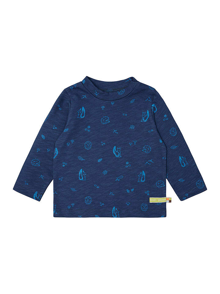 loud   proud Longsleeve in Dunkelblau günstig kaufen