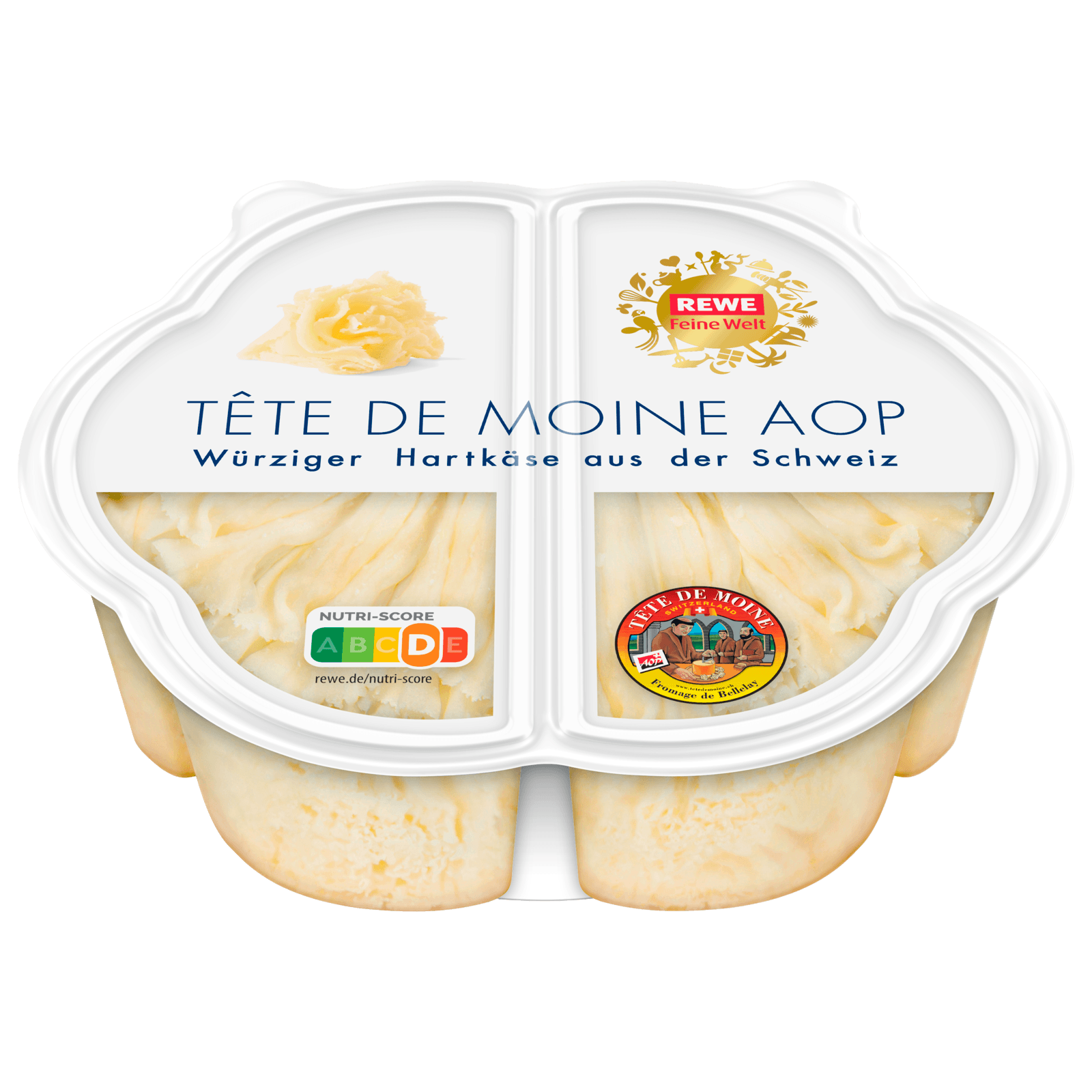 REWE Feine Welt Tête de Moine Aop Hartkäse 100g