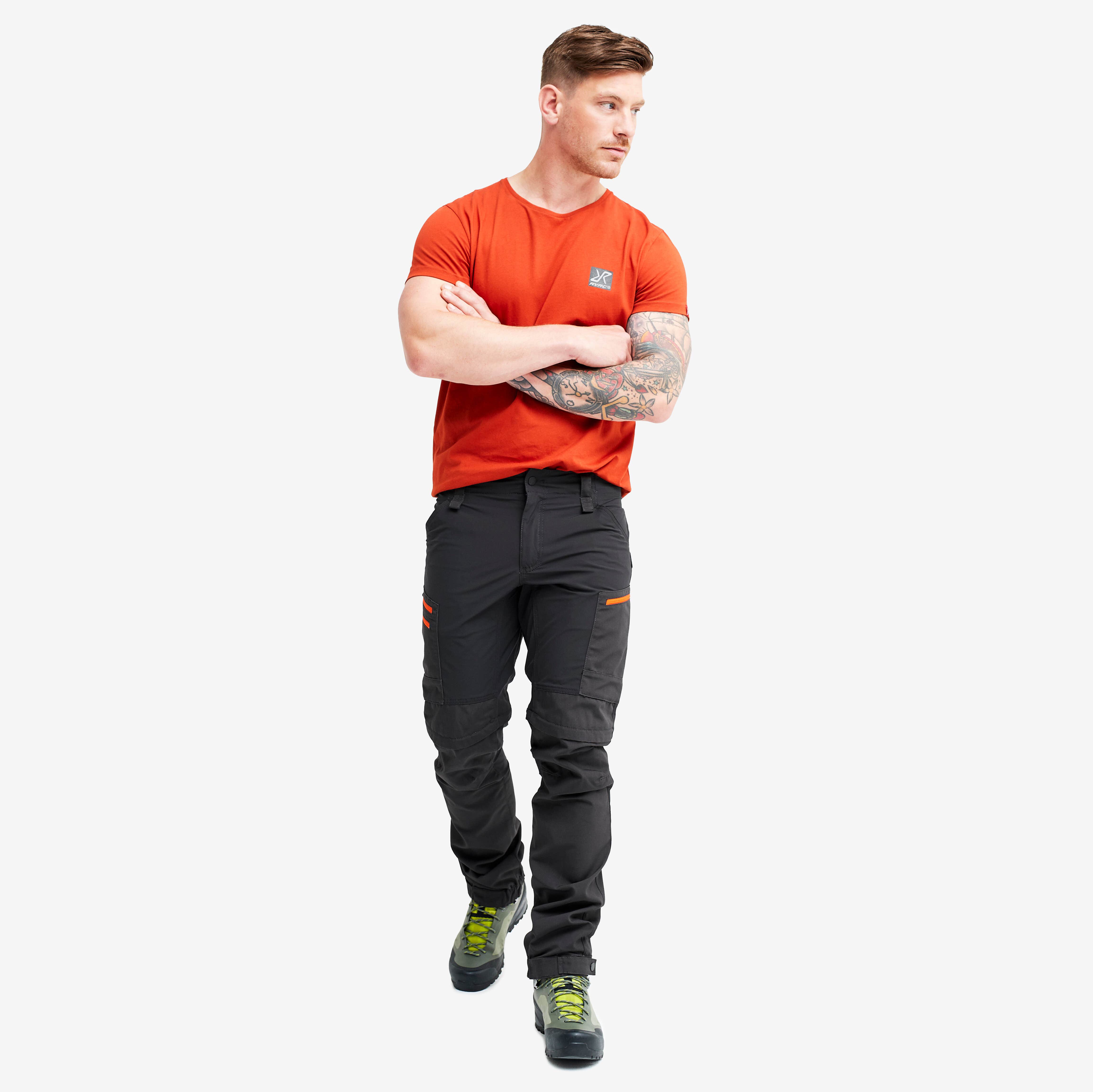 RVRC GP Pro Zip-off Pants Homme Grey/Orange