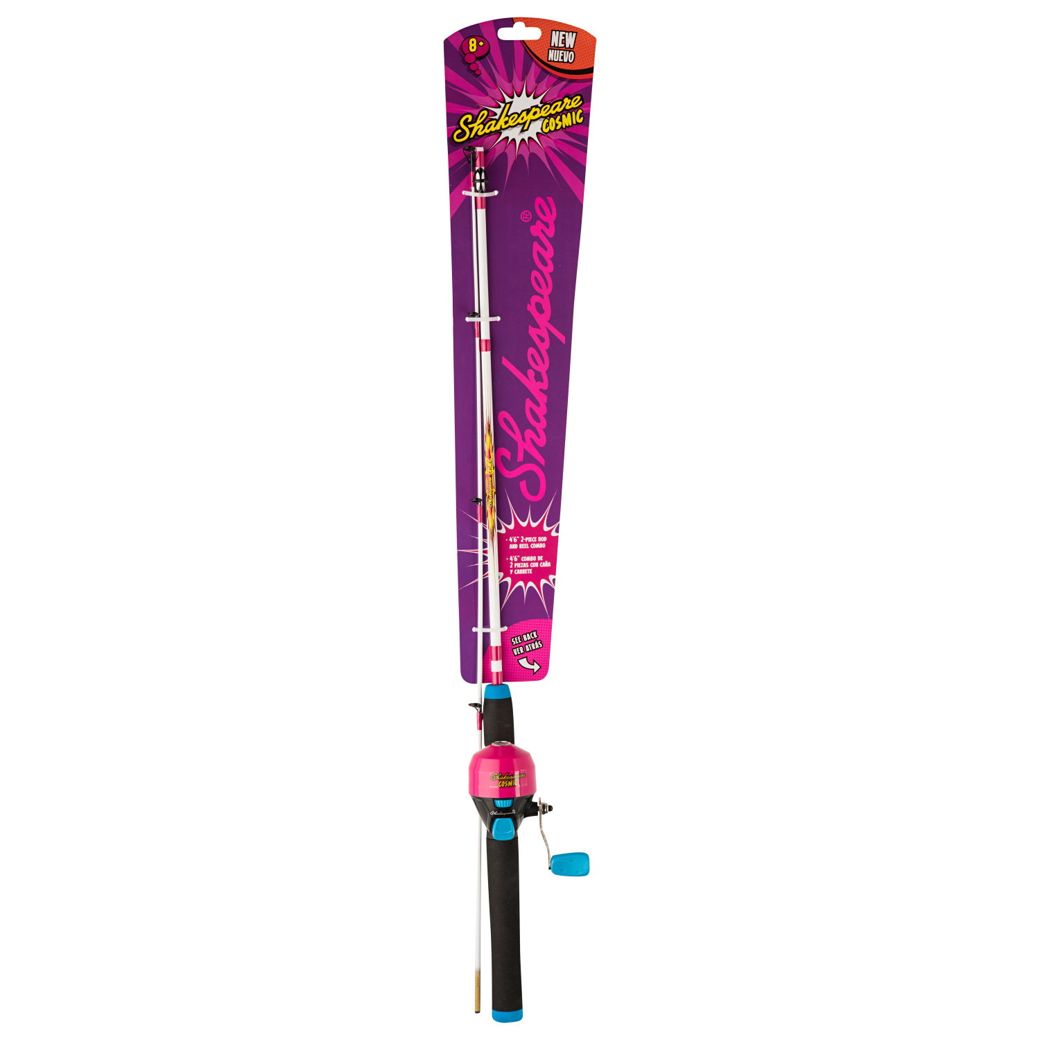 Shakespeare Spinning Combo Cosmic (pink, Kapselrolle)