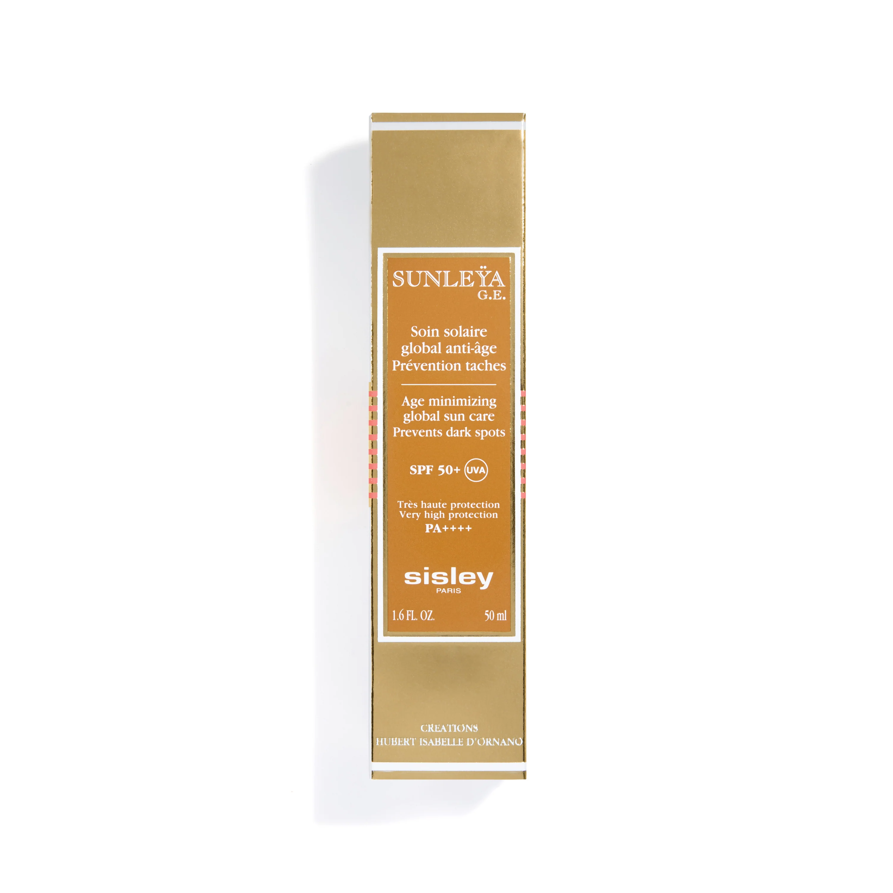 Sunleya GE Soin Solaire Global Anti-Age SPF50+ - Protector solar facial de alta protección.
